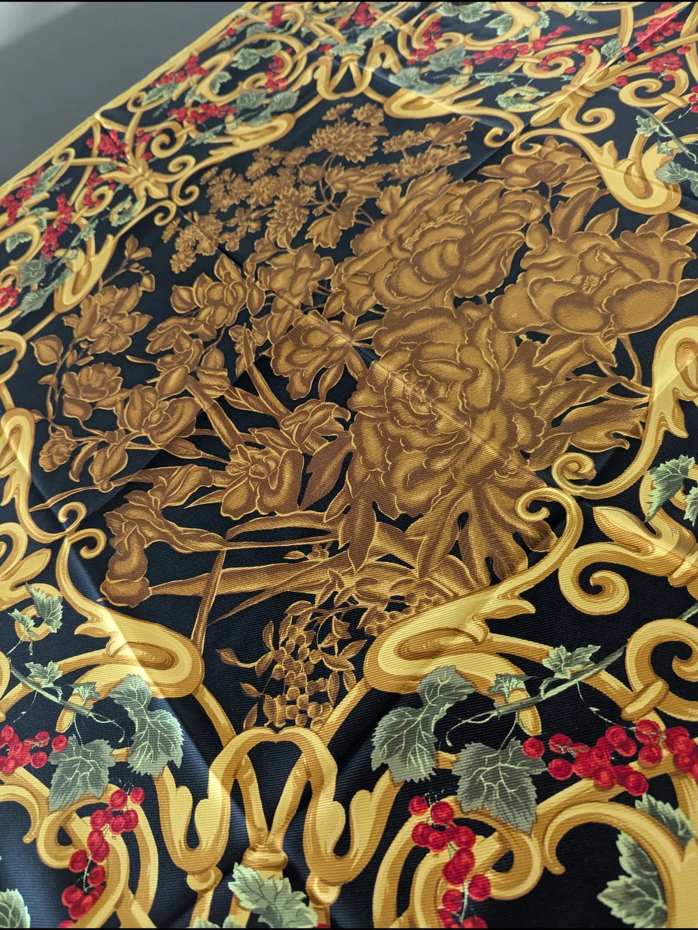 Dior Silk Scarf Vintage